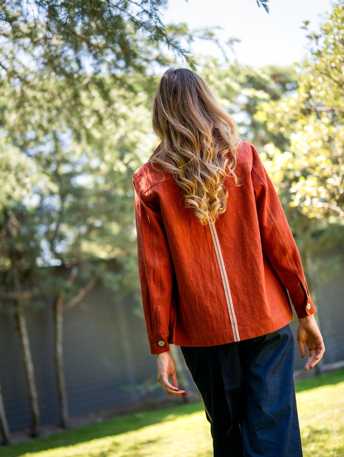 Chaqueta Aria Lino