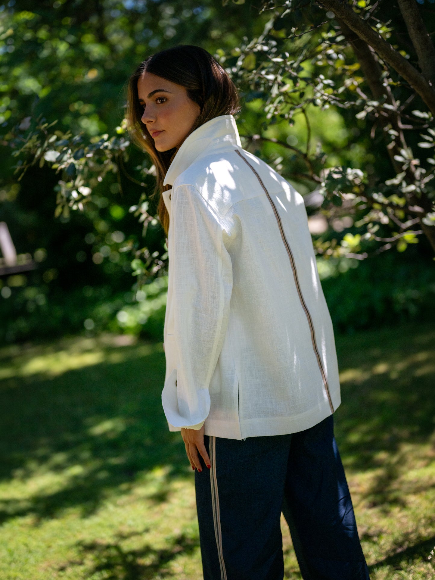 Chaqueta Aria Lino