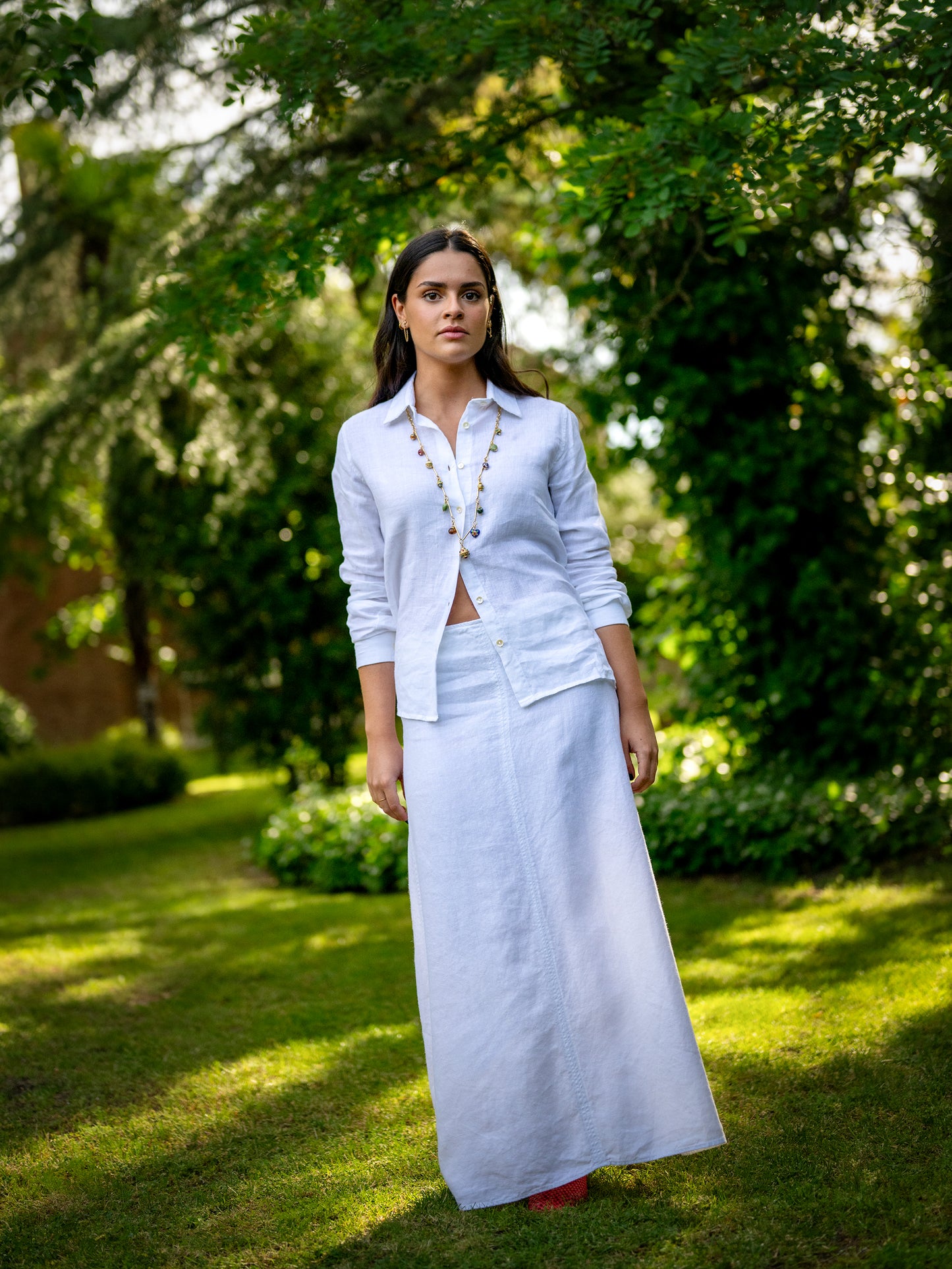 Falda Lino Nobile