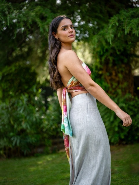 Falda Lino