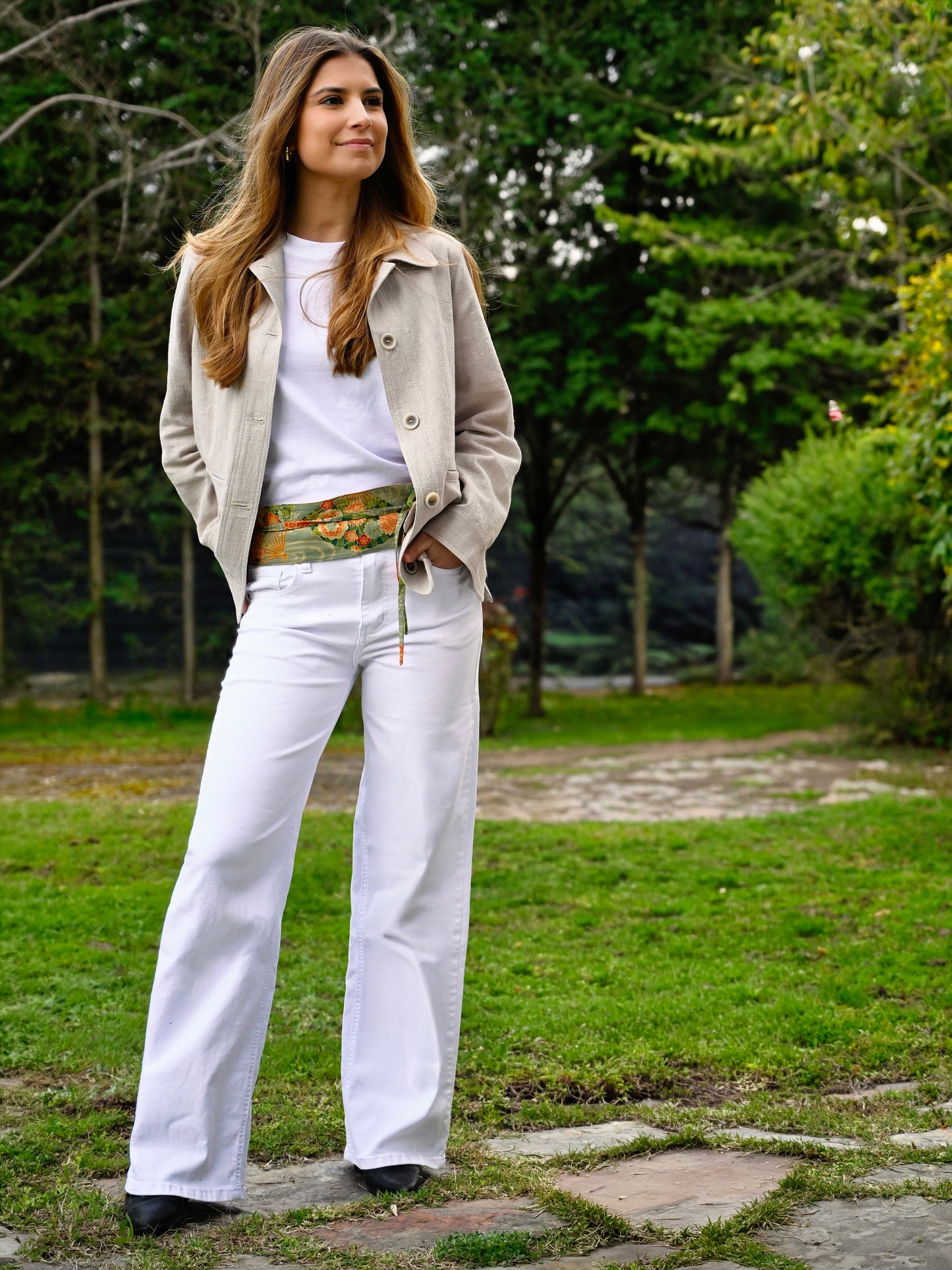 Chaqueta Aria Lino